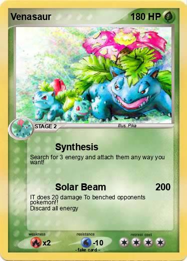 Pokemon Venasaur