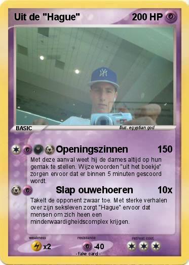 Pokemon Uit de "Hague"