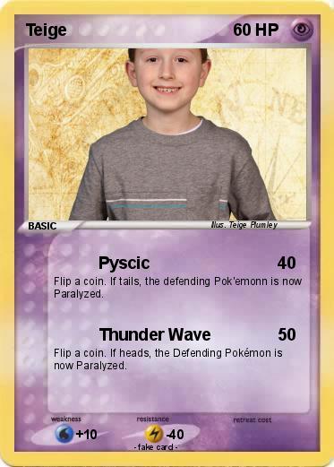 Pokemon Teige