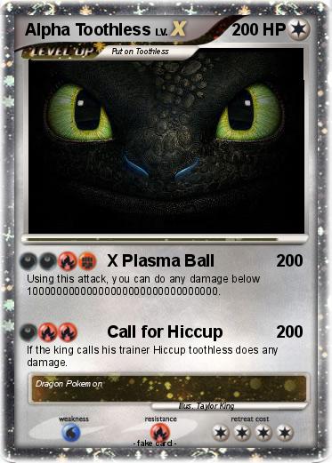 Pokemon Alpha Toothless