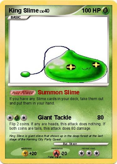 Pokemon King Slime