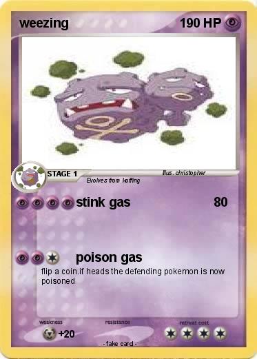 Pokemon weezing