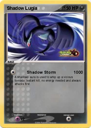 Pokemon Shadow Lugia
