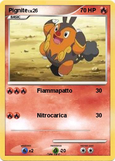 Pokemon Pignite