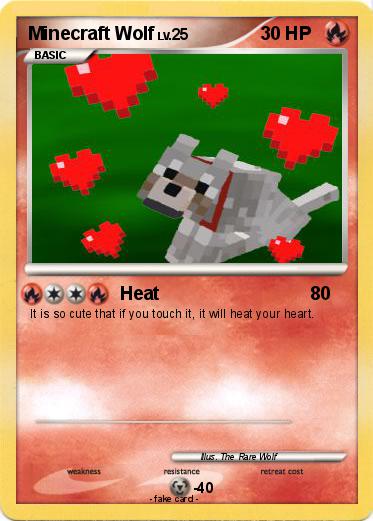 Pokemon Minecraft Wolf