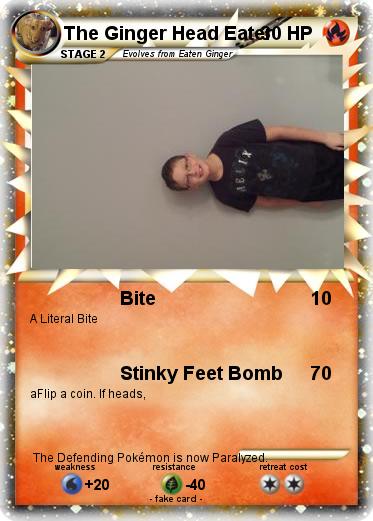 Pokemon The Ginger Head Eater