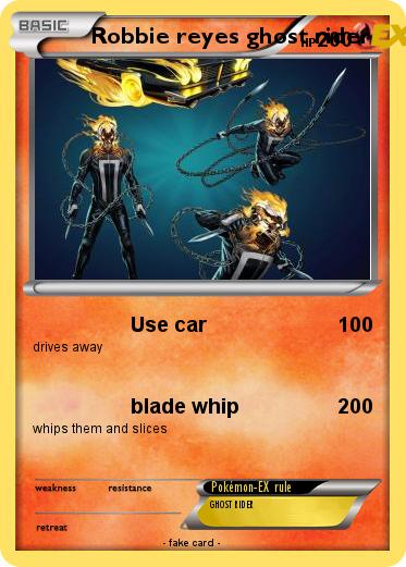 Pokemon Robbie reyes ghost rider