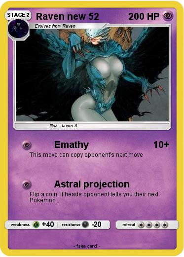 Pokemon Raven new 52