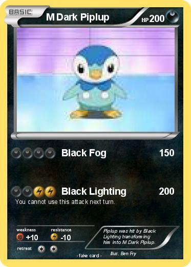 Pokemon M Dark Piplup