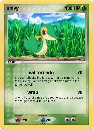 Pokemon snivy