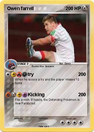 Pokemon Owen farrell