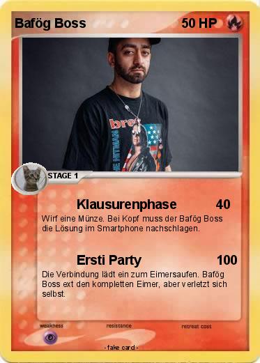 Pokemon Bafög Boss
