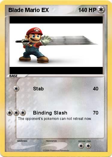 Pokemon Blade Mario EX