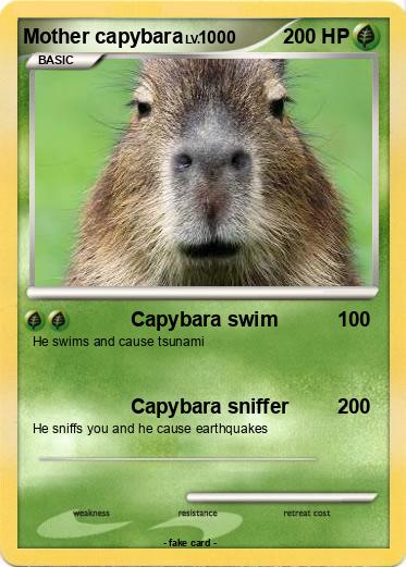 Pokemon Mother capybara