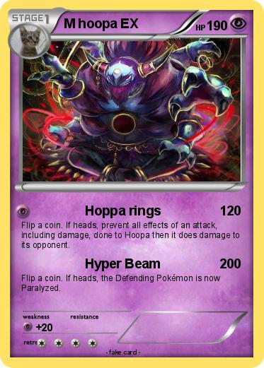 Pokemon M hoopa EX
