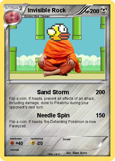 Pokemon Invisible Rock