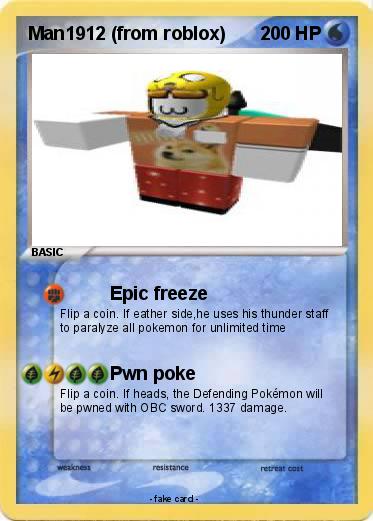 Pokemon Man1912 (from roblox)