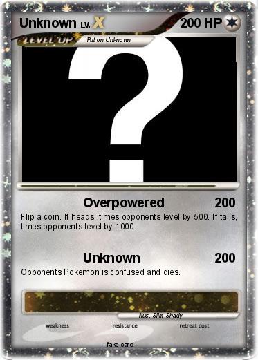 Pokemon Unknown