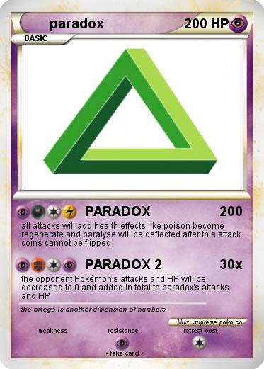 Pokemon paradox