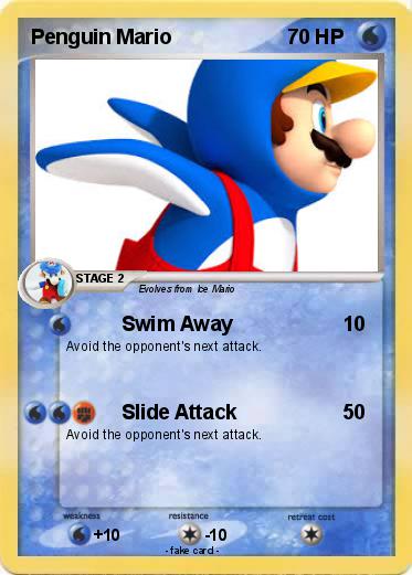 Pokemon Penguin Mario