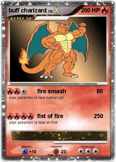 Pokemon buff charizard