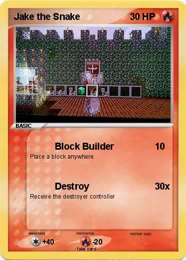 Pokemon Jake the Snake