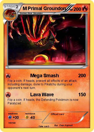Pokemon M Primal Groundon