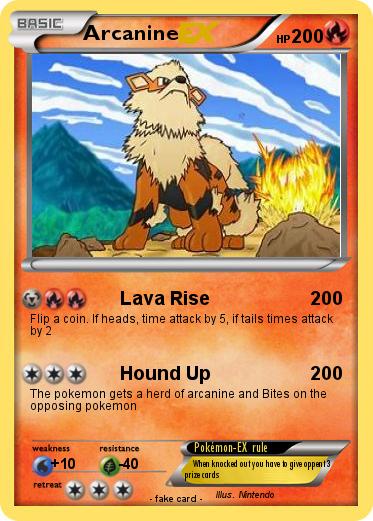Pokemon Arcanine