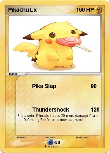 Pokemon Pikachu Lx