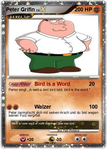 Pokemon Peter Grifin