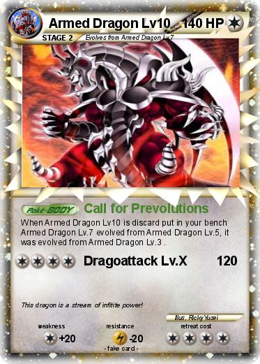 Pokemon Armed Dragon Lv10
