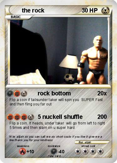 Pokemon the rock