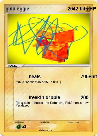 Pokemon gold eggie