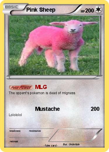 Pokemon Pink Sheep