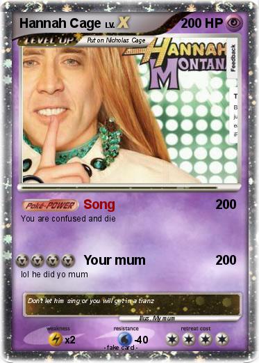 Pokemon Hannah Cage