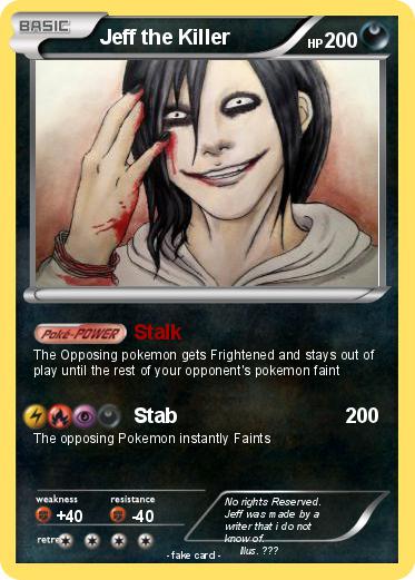 Pokemon Jeff the Killer