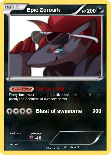 Pokemon Epic Zoroark