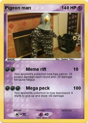 Pokemon Pigeon man