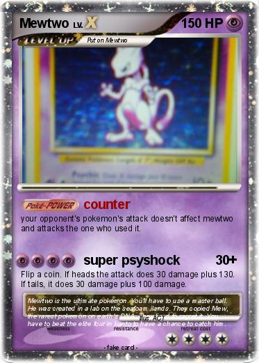 Pokemon Mewtwo