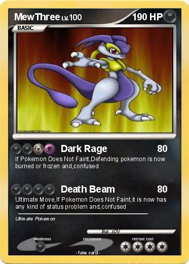 Pokemon MewThree