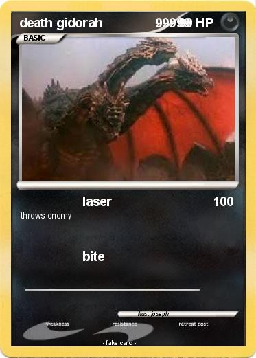 Pokemon death gidorah               99999