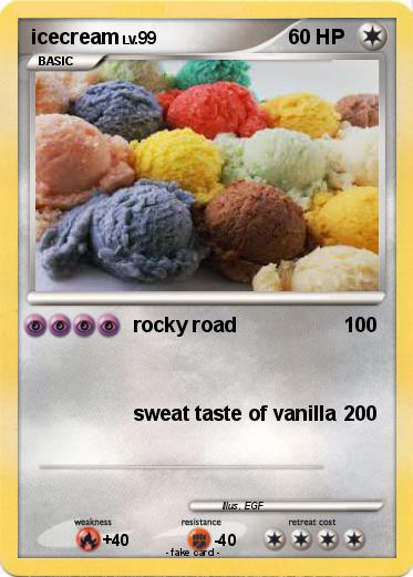 Pokemon icecream