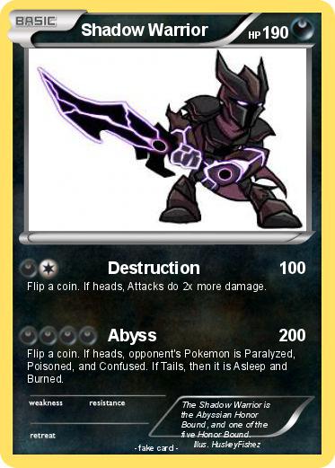 Pokemon Shadow Warrior