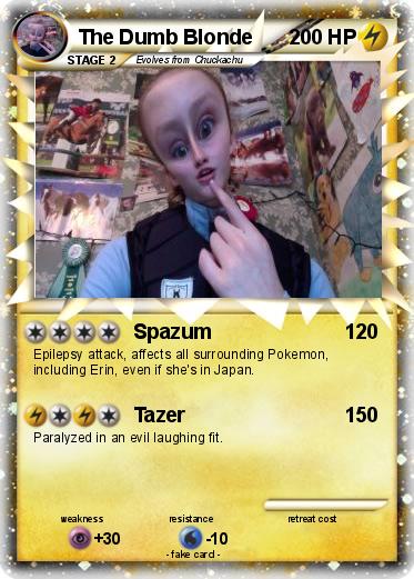Pokemon The Dumb Blonde