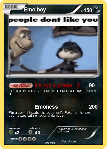 Pokemon Emo boy