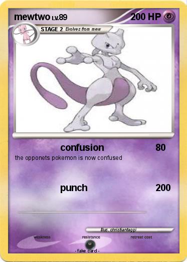 Pokemon mewtwo