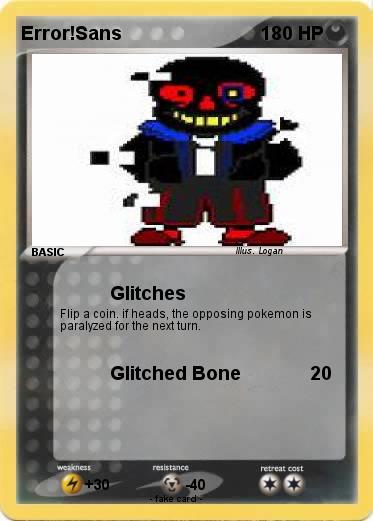 Pokemon Error!Sans
