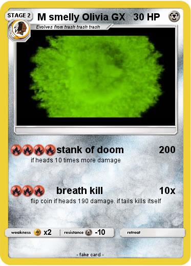 Pokemon M smelly Olivia GX