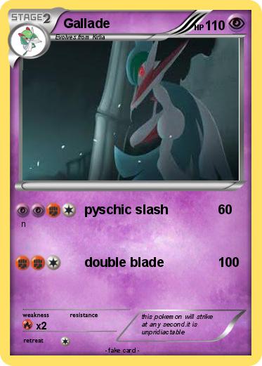 Pokemon Gallade