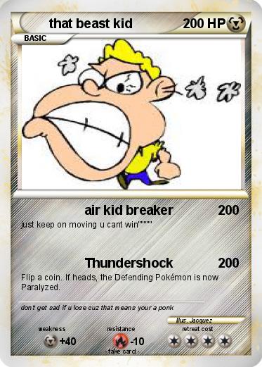 Pokemon that beast kid